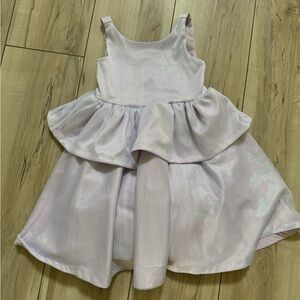 Janie and Jack x Disney Little Mermaid Iridescent Shell Dress